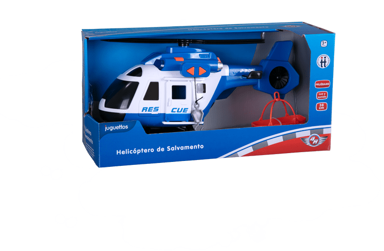 4R Helicóptero de Salvamento con Luz y Sonido